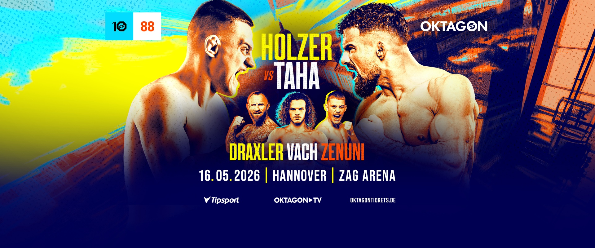OKTAGON 88: HOLZER VS. TAHA
